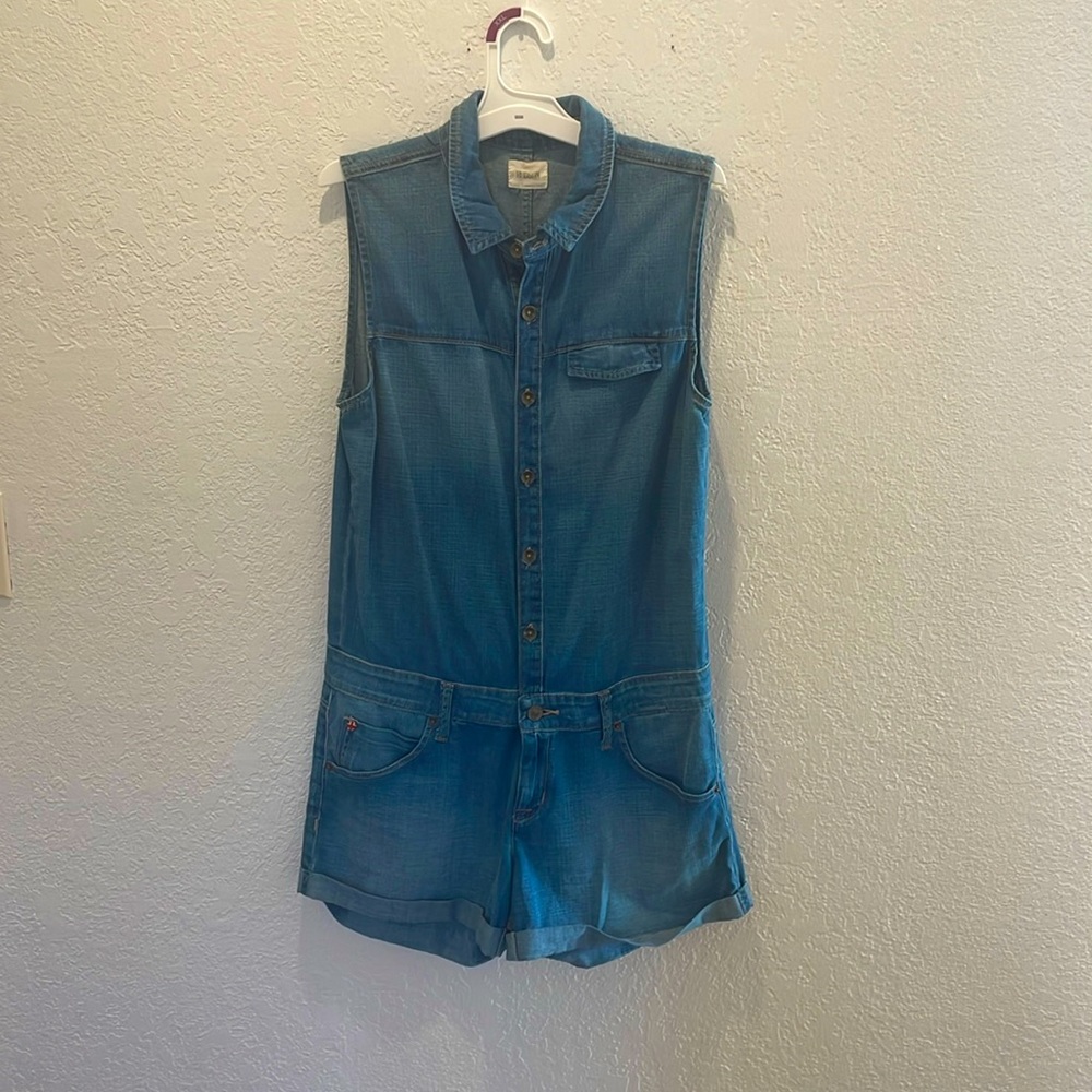Hudson denim romper, small